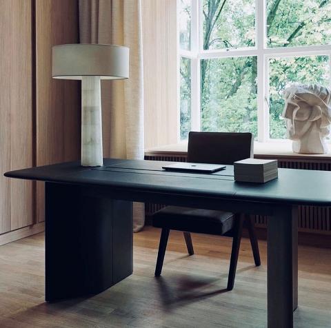 Luxury office in home.